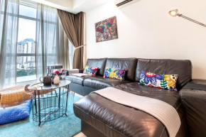 3BR near KLCC Midvalley 100mbps Internet & Netflix